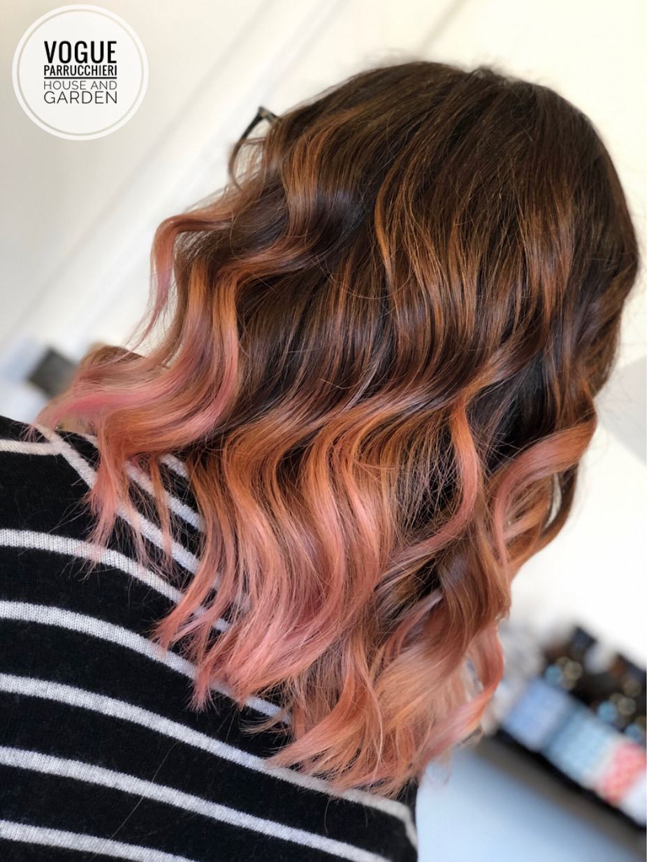 Balayage colorato da Vogue Parrucchieri Scandiano