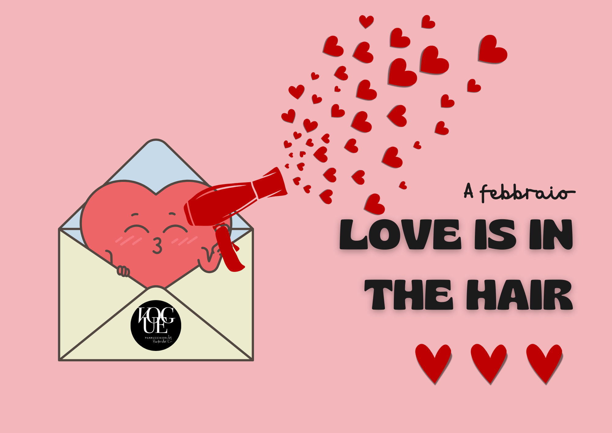 Love is in the hair vogue